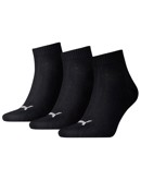 Puma Strømpe Quarter 3-pack strømper Sort Unisex