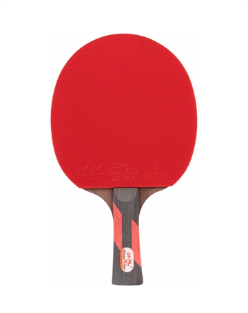 Double Fish CK-208 Bordtennisbat Rød-Sort Unisex