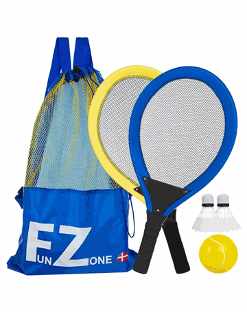 Forza Funzone Big Badminton set Blå-Gul Unisex