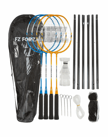 Forza FunZone Fun Summer Badmintonsæt Blå-Orange Unisex