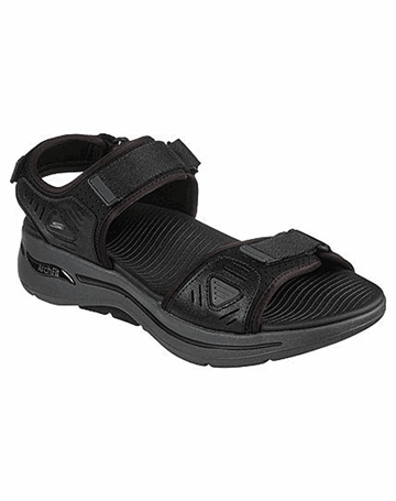 Skechers Go Walk Arch Fit Sandaler Sort-Grå Herre