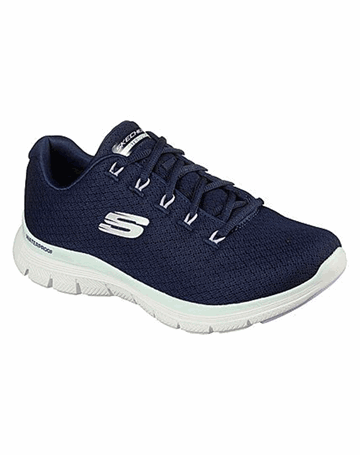 Skechers Flex Appeal 4.0 - Waterproof Fritidssko Navy Dame