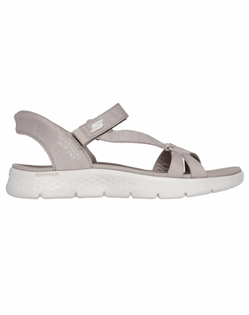 Skechers Slip-ins Walk Flex Sandal Beige Dame
