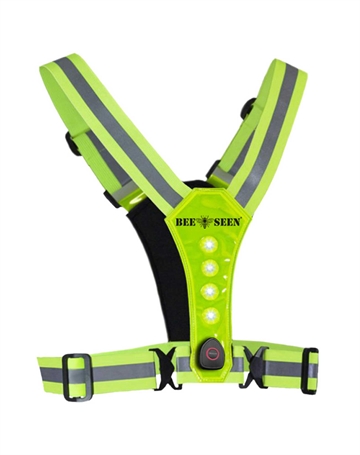 Bee Sport Led Harness Reflexvest Gul Unisex