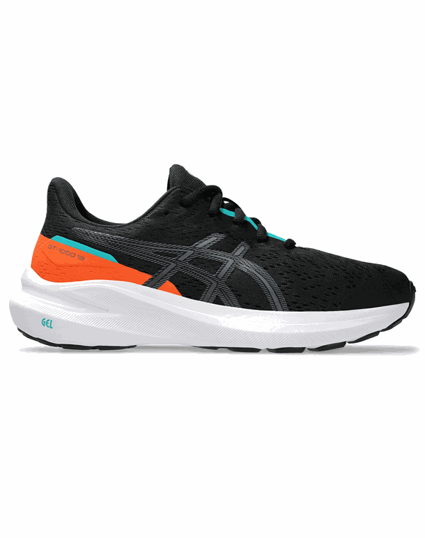Asics GT-1000 13 GS Løbesko Black-Carbon Børn