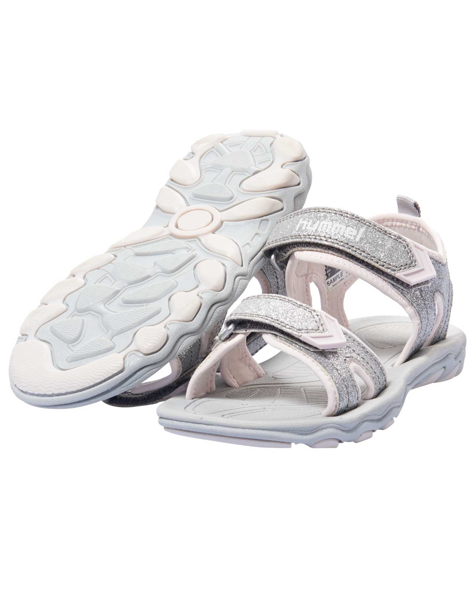 Køb Hummel Sandal Sandal Glitter Jr Sølv Børn online