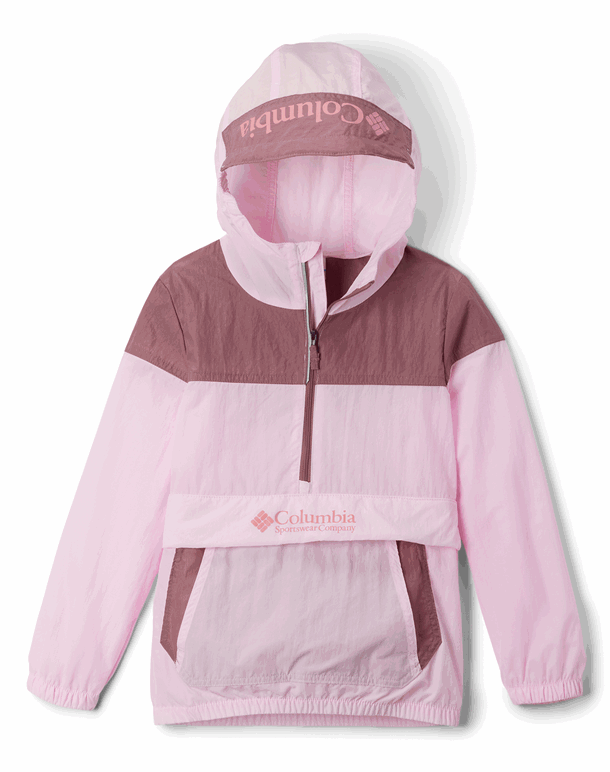 Columbia Challenger Windbreaker Anorak Pink Dawn/Fig Børn