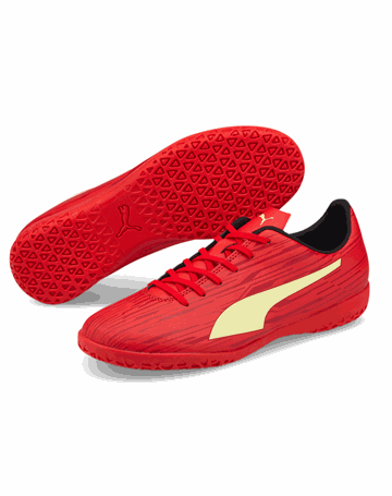 Puma Rapido III Indendørs fodboldsko Rød Unisex