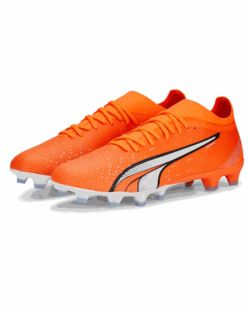 Puma Ultra Match Fodboldstøvler Orange Unisex