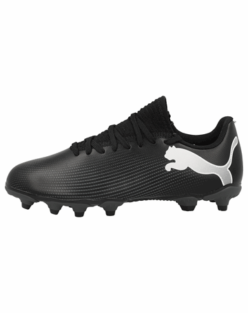 Puma Future 7 Play FG/AG Jr. Fodboldstøvler Black/White Børn