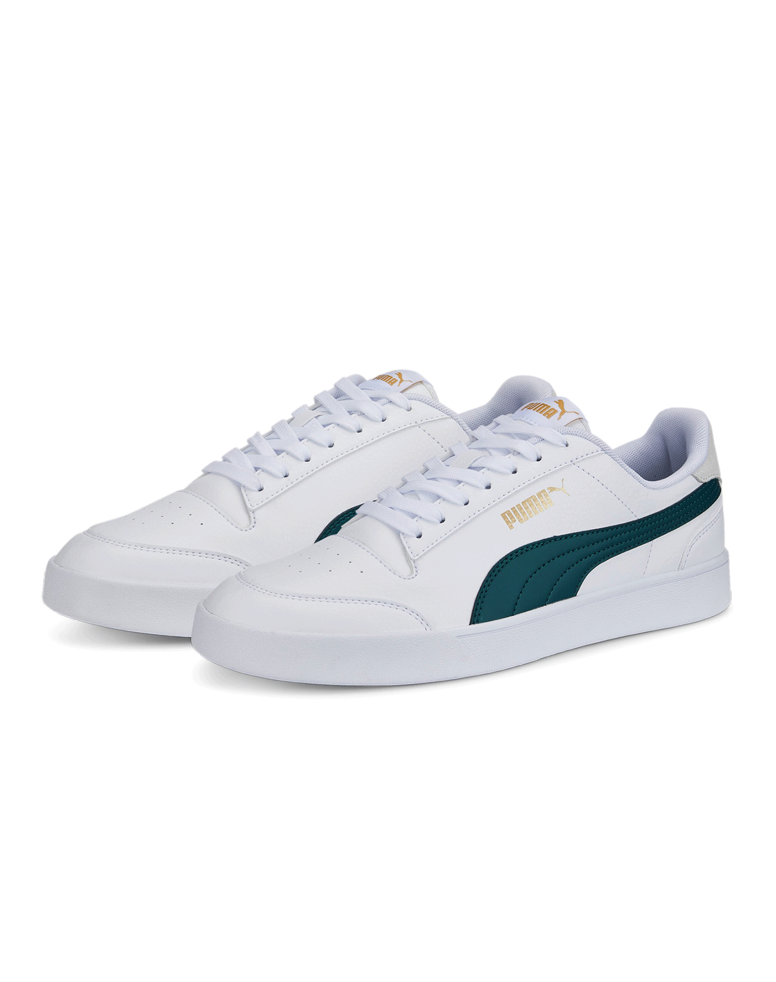 Køb Puma Shuffle sneakers herre i hvid-grøn