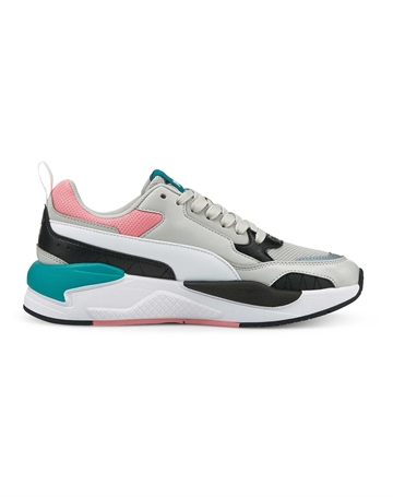 Puma X-Ray 2 Square Sneakers Grå-Lyserød-Sort-Grøn Dame