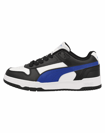 Puma RBD Game Low Jr Sko White/Gobalt Glaze Black Børn