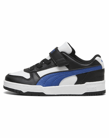 Puma RBD Game Low AC+PS Sko White/Cobalt Glaze Black Børn