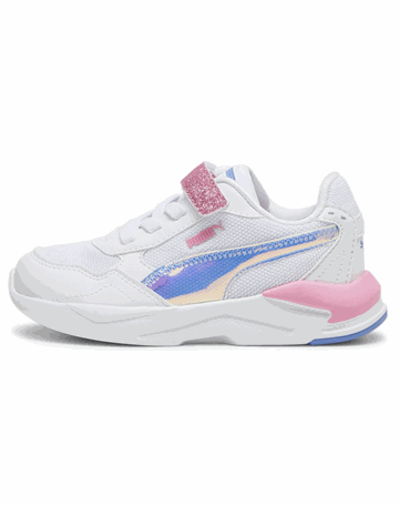 Puma X-Ray Speed Lite Deep AC+PS Sko White/Blue Skies/Fast Pink Børn