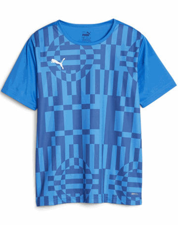 Puma Individualrise Graphic Jersey T-shirt Ignite Blue Jr.