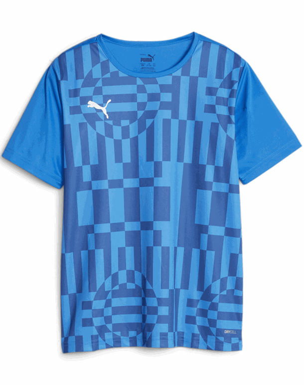 Puma Individualrise Graphic Jersey T-shirt Ignite Blue Jr.