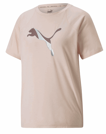 Puma Evostripe T-shirt Rosa Dame