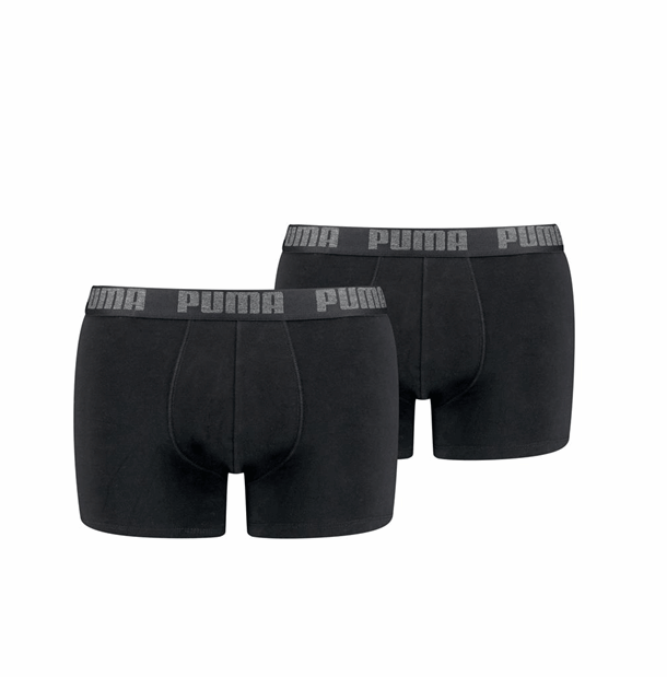 Puma Underbukser 2 pack. Boxershorts  sort Herre