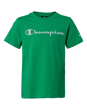 Champion Crewneck T-shirts Grøn Børn