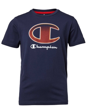 Champion Crewneck T-shirt Navy Børn