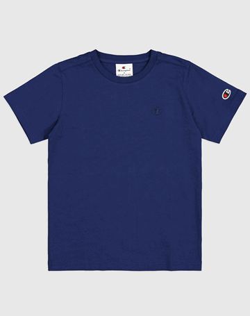 Champion SS Tee T-shirt Mørkeblå Børn