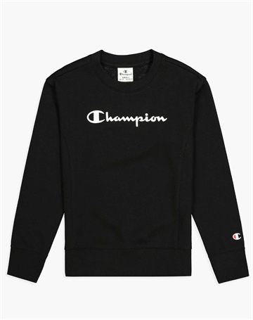 Champion Crewneck Sweatshirt Sort Pige
