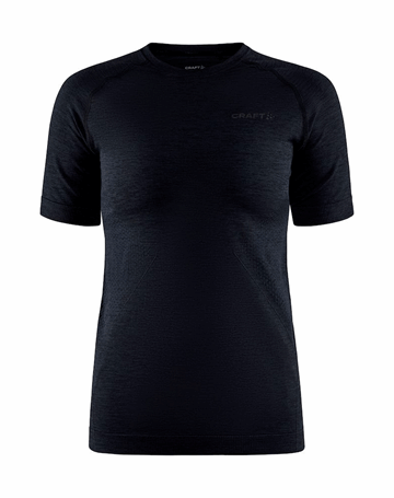Craft Core Dry Active T-shirts Sort Dame