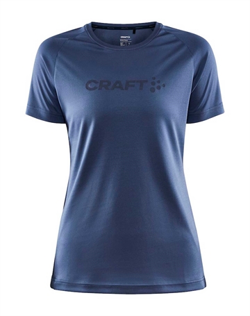 Craft Core Unify Logo T-shirts Blå Dame