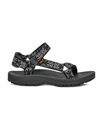Teva Winsted Sandal Archive Floral-Black Dame