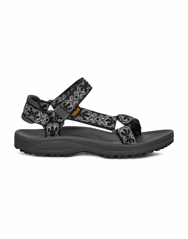 Teva Winsted Sandal Archive Floral-Black Dame