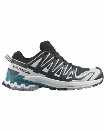 Salomon XA Pro 3D V9 GTX Vandresko Black/Bleached Aqua/Harbor Blue Dame