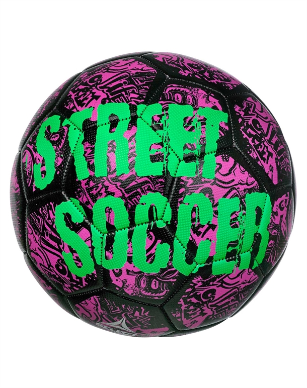 Select Street Soccer v22 Fodbolde Pink-Sort Unisex