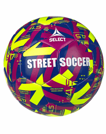 Select Street Soccer v23 Fodbold Lilla-Gul Unisex