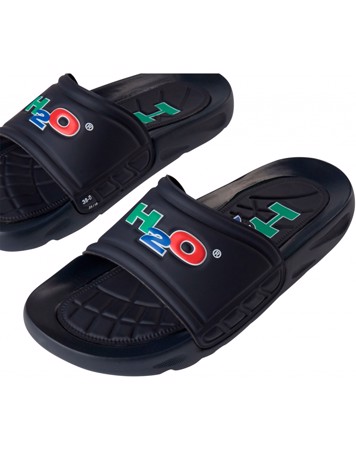 H2O Tofield Bathshoe Badesandaler uden velcro Navy Unisex