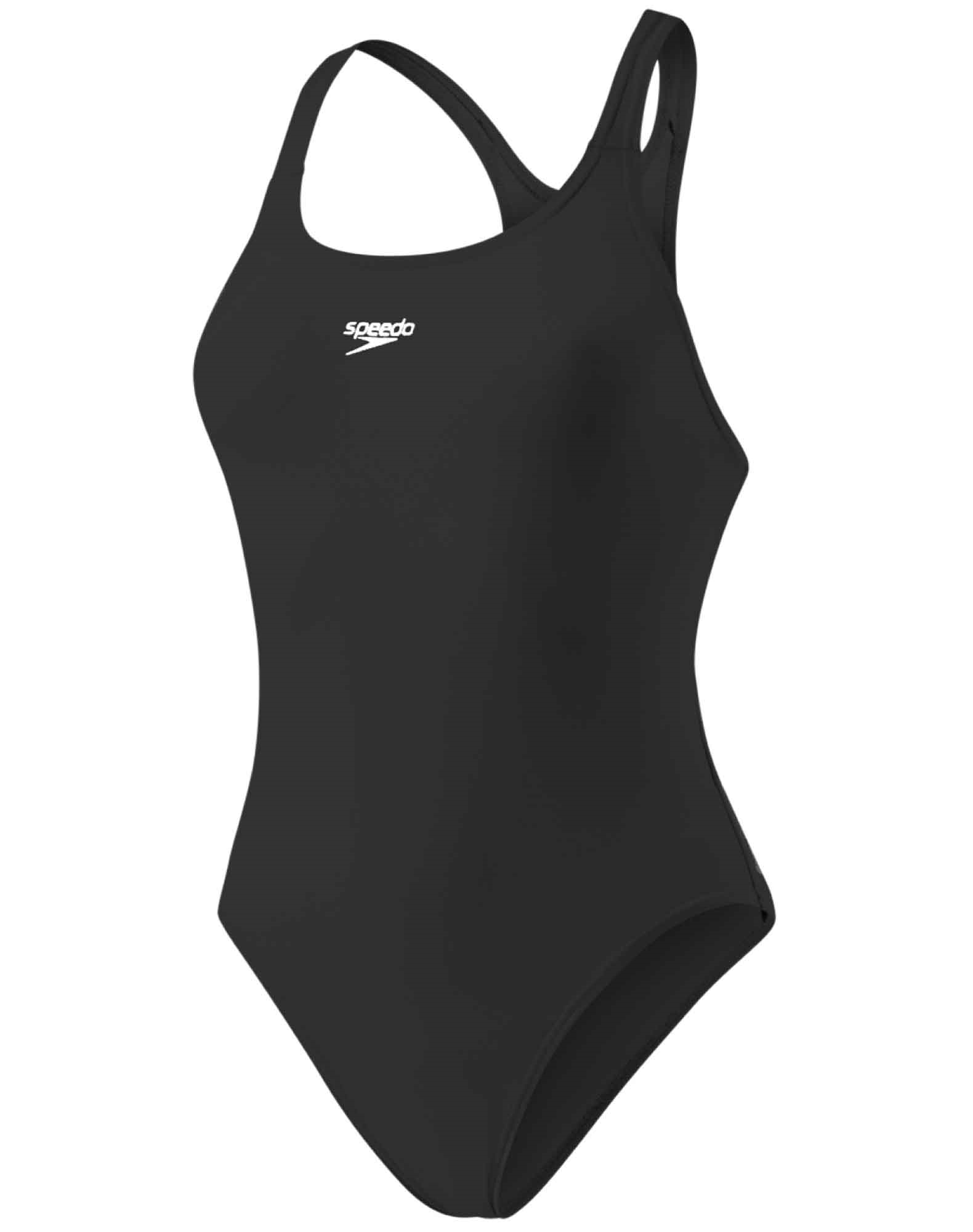 Speedo Badedragt Medalist Plus sort dame