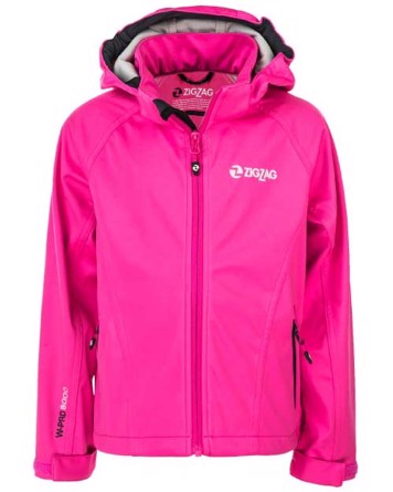 Zigzag Jakke Grand Lake Stretch Softshell W-Pro 8000 Pink Pige