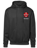 CBA Sort Hoodie Med Navnetryk Og Logo