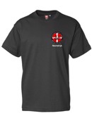 CBA T-SHIRT MED LOGO OG NAVENTRYK BØRN