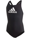 Adidas Badedragt YA BOS Suit Sort-Hvid Pige