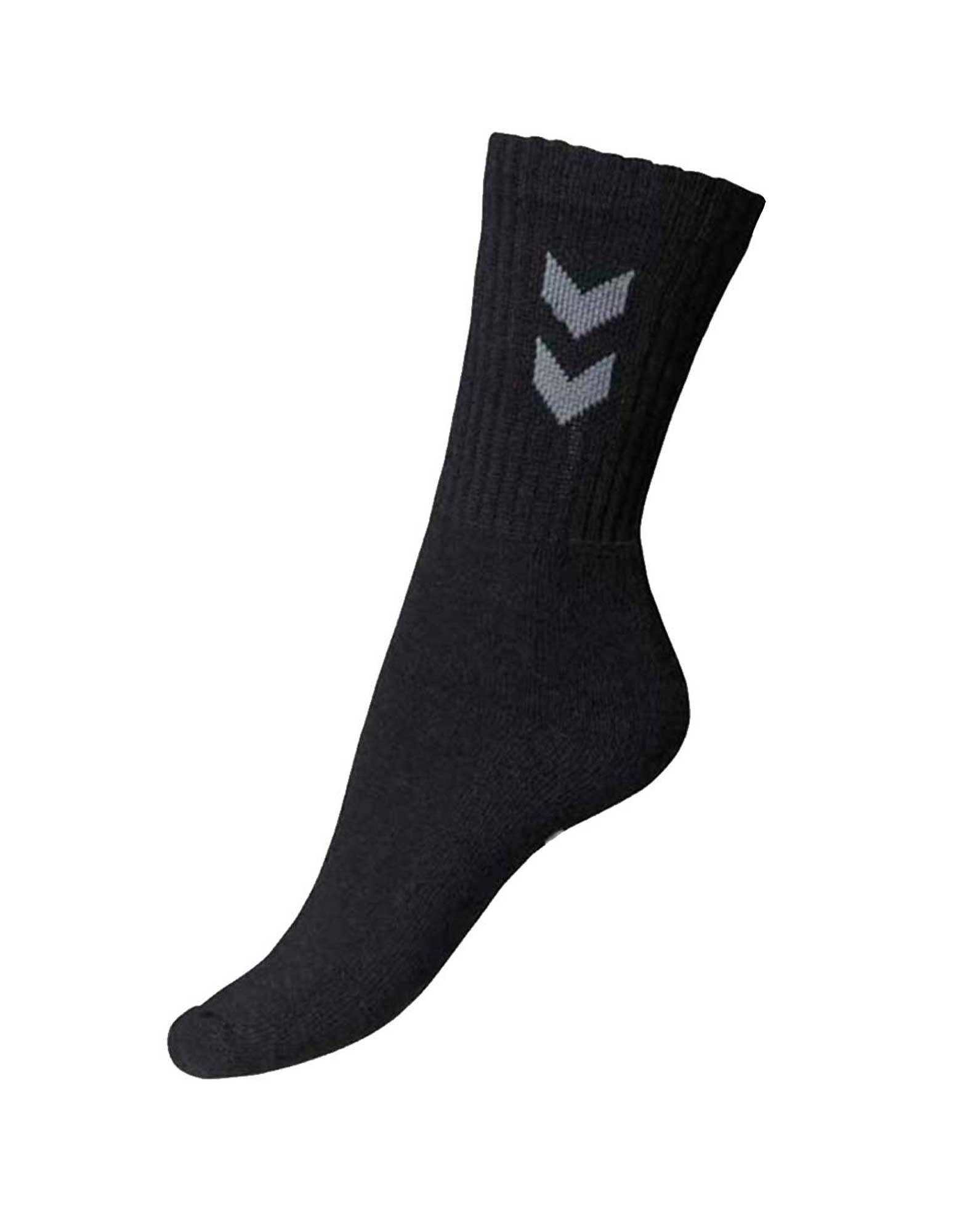 Køb Hummel 9 sorte sokker til unisex